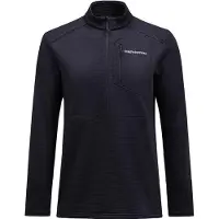 Peak Performance Herren Sweatshirt M Trail Polartec Half Zip-BLACK