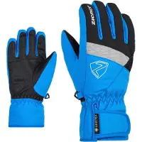 Ziener Skihandschuhe "LEIF-Z GORE-TEX JUNIOR", Kinder, Gr. 5, blau (persian blau), Kunstfaser, Handschuhe Skihandschuhe, wasserdicht, winddicht, atmungsaktiv, warm