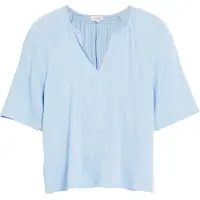s.Oliver Gecrêpte Bluse aus Viskosemix