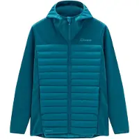 Berghaus Vaskye Hooded Hybrid Jacket Adult Male Northern Storm (DkBLU, blue), Größe M (50), 4A001883003,