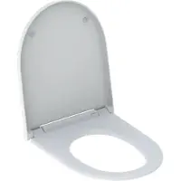 Geberit WC-Sitz One Designabdeckung chrom