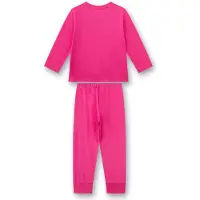 Sanetta Schlafanzug "Pyjama Pyjama Kids lang Fuchs 1er Pack", Jungen, Gr. 128, pink, Obermaterial: 100% Baumwolle CO., Homewear-Sets Schlafanzug