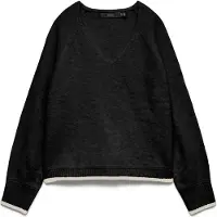 Vero Moda Strickpullover "VMAQUARIUS LS V-NECK RAGLAN PULLOVER BF"