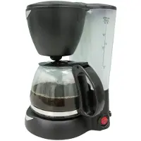 HTC 082970-62 Filterkaffeemaschine, Kunststoffgehäuse, Glaskanne, 6 Tassen