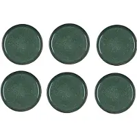 Bitz Teller Gastro Black Green 21 cm (6-teilig)