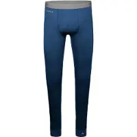Schöffel Funktionshose SCHÖFFEL "Ski Merino Sport Pants long M", Herren, Gr. S, Normalgrößen, blau (8540, blau), Oberstoff: 43% Lyocell, 34% Wolle, 23% Nylon, Hosen Funktionshose