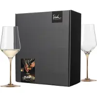 Eisch 2 Weißweingläser 518/3 i.Geschenkkarton Festivity RAVI GOLD 75751830/ 180281