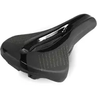 RockBros MTB-Schaum-Fahrradsattel mit anatomischer Öffnung - schwarz