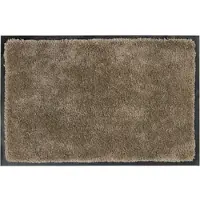 Astra Fußmatte "Lava", beige, B:60cm H:13mm L:80cm, Kunstfaser, Teppiche, Fußmatte, Sauberlaufmatte, waschbar, rutschfest, nimmt Schmutz auf, Schmutzfang