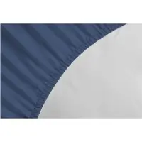 Lovely Home Navy Blau Spannbettlaken 140 x 190 cm