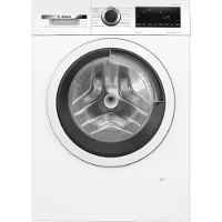 Bosch Serie 4 WNA144V0FR, Frontlader, Freistehend, Weiß, Links, Silber, Weiß, Drehregler, Berührung