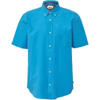 s.Oliver Shirts Blue Green Größe: M | Casual hemden Outlet | Herren | Blau
