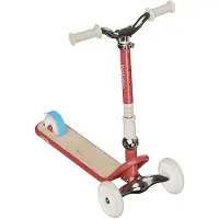 Yvolution Roller Classic Glider rot - Dreirad Kinderroller verstellbar