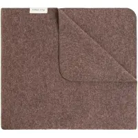 Babys Only Decke für Neugeborene Merino Brushed Meadow taupe - 65x75 cm
