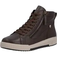 Rieker Schnürboots Stiefelette, High Top Sneaker, Freizeitboots mit Reißverschluss