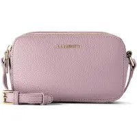Lazarotti Umhängetasche "Bologna Leather Umhängetasche Camera-Bag Leder Double-Zip 18 cm"