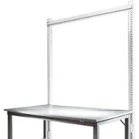 Manuflex Aufbauportal, Grundtisch SPEZIAL Arbeitstisch-/Werkbanksystem UNIVERSAL/PROFI, 1500 mm, lichtgrau