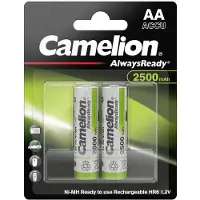 Camelion NI-MH Always Ready HR6 / AA / 2500mAh / BP2