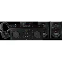AlphaTheta Alpha Theta XDJ-AN + Pioneer DJ DM-50D-BT Schwarz + Pioneer DJ HDJ-X5
