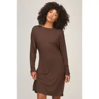 Hunkemoller Nightshirt Jersey Essential Braun