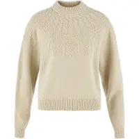 Fjällräven Germany GmbH - Women's Övik Solid Jacquard Knit - Wollpullover Gr XS beige