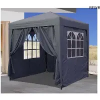 Markenlos Partytent - Pop-up Pavillon mit Seitenwänden