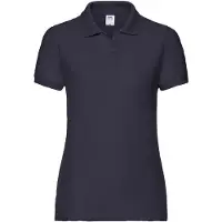 Fruit Of The Loom 63-212-0 | Lady-Fit 65/35 Damen Poloshirt - Farbe: Deep Navy - Größe: M