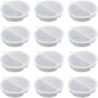 Merkloos Wasserfilter für Tränken, 12 Stück - Ersatzfilter - Aktivkohle - Harz - Dreischichtiges Filtersystem - Abmessungen: 6,5 x 6,5 x 1,7 cm - Filter für Tiere