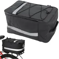 Merkloos Fietstas – Wasserdichte Gepäcktasche für den Hinterradbereich – Geeignet für Fahrräder und E-Bikes – 15 Liter Fassungsvermögen – Geräumig und langlebig – Ideal für den täglichen Gebrauch...