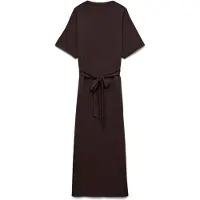 Vero Moda Hali Kurzarm Langes Kleid