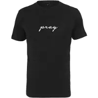 Mister tee Pray Emb Kurzarm-t-shirt