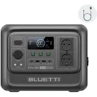 BLUETTI Elite 100 V2 Tragbare Power Station, 1024Wh Batterie Backup mit 2 1800W AC Ausgängen , solarspeicher für Camping, Stromausfälle und Off-grid