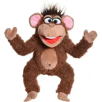 Living puppets Handpuppe Fuzius Affe
