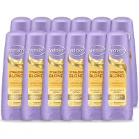 Unilever 12 x Andrélon Stralend Blond Conditioner - 200 ml - Vorteilspackung - 12 Stücke