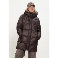 WITHBLACK Damen Jacken Wblabby 3/4 Down Jacket - Bruin - Größe M