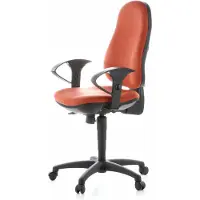 Topstar ERGO SYDNEY - Profi B?rostuhl Orange Stoff