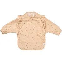 Liewood - Merle Ruffle Cape Bib - Mini Butterfly / Apple blossom - One size