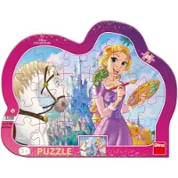 Educa Dino - Puzzle Locika 25 dielikov - 1-39 dielov