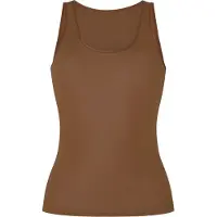 Hunkemoller Damen Singlet Basic Braun