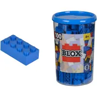 Simba Blox 100 blaue 8er Steine in Dose