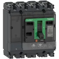 Schneider Electric Electric C10F4TM025 Kompaktleistungsschalter ComPacT NSX100F mit TM25D 4P4D 18-25A, 36kA/415V AC