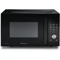 Hisense H23MOBSD1HG Schwarz Mikrowelle mit Grill Flache Oberfläche 23 L 800 W