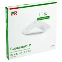 Suprasorb P PU-Schaumv.nicht klebend 20x20 cm 5 St Verband