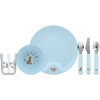 Mepal Mio Kindergeschirr-Set 6-teilig - Little Dutch - Little Dutch - Forest Friends
