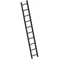 Layher 1051 Dachleiter anthrazitgrau 10 Sprossen