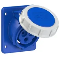 Pce 4132-6f87 CEE-Anbausteckdose schräg (75x85mm) 16A 3p 6h IP67 41326f87