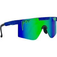 Pit Viper - Polarisierte Sonnenbrille &ndash; Unisex &ndash; The Leonardo Original Wide - The Leonardo Original Wide HDPV Polarized Blue-Green -