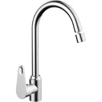 Sonstiges Küchenarmatur Einhebel 360° Drehbar Silber Messing Spültischarmatur