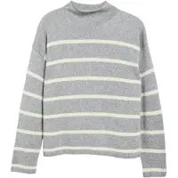 s.Oliver Gestreifter Strickpullover im Relaxed Fit
