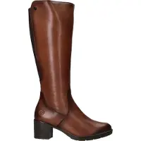 Remonte Eleganter Damen Langschaftstiefel aus hochwertigem Leder D2A78, Größe:39 EU, Farbe:Mehrfarbig